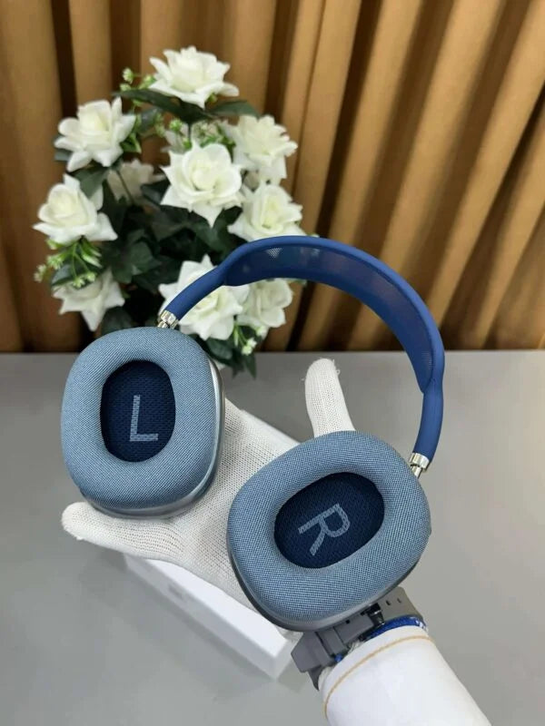 AirPods Max™ 2 – Wireless Over-Ear Headphones with Bluetooth 5.0, Active Noise Cancellation, Spatial Audio, 20H Battery Life, Fast Charging via USB-C, On-Device Controls, Built-in Mic | iOS & Android Compatible | Free Buds | 1 year Warranty