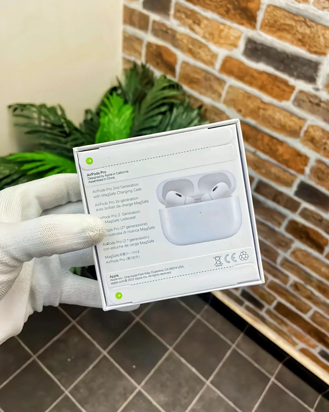 AirPods Pro 2nd Gen™ – Premium Wireless In-Ear Earbuds with Bluetooth 5.3, Noise Cancellation, Wireless Charging Case, Touch Controls, Mic, Water Resistance | iOS & Android Ready | 6-Month Warranty