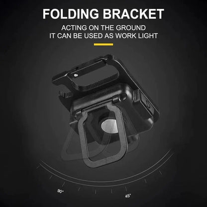 Lumi: Magnetic Keychain Mini LED Torch with Hook, Type-C port, Bottle Opener & Kickstand