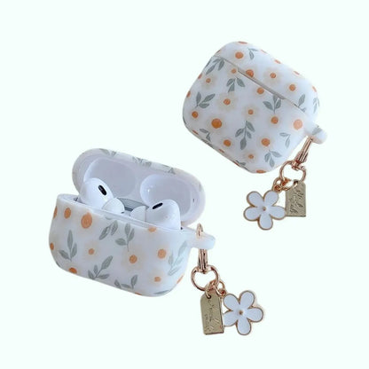Flower Print AirPods Pro Case - Blooming Floral Protection Cover For Your AirPods 4