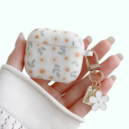 Flower Print AirPods Pro Case - Blooming Floral Protection Cover For Your AirPods 4