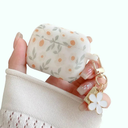 Flower Print AirPods Pro Case - Blooming Floral Protection Cover For Your AirPods 4